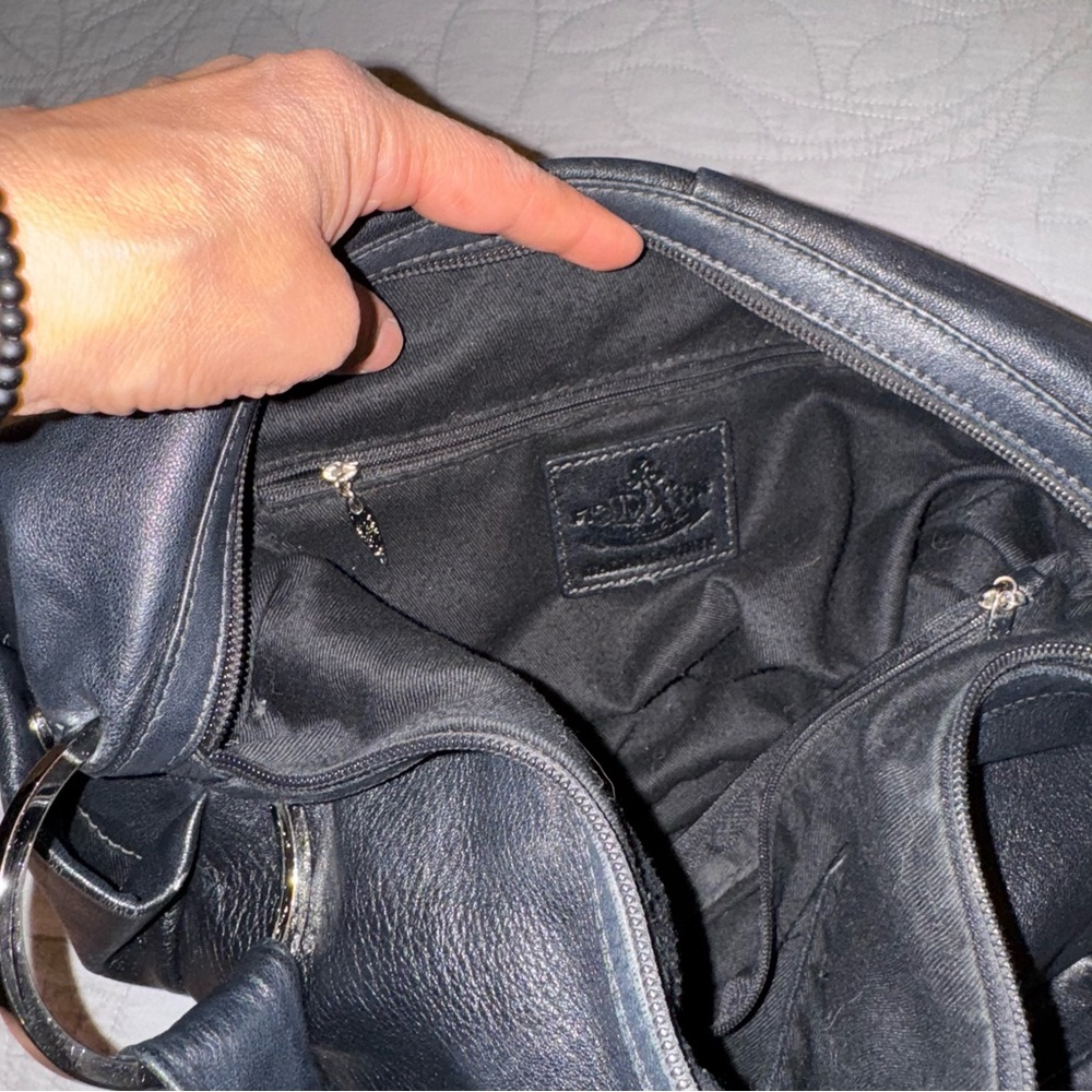 DX Touch Black Luxury Handbag - Picture 9 of 16